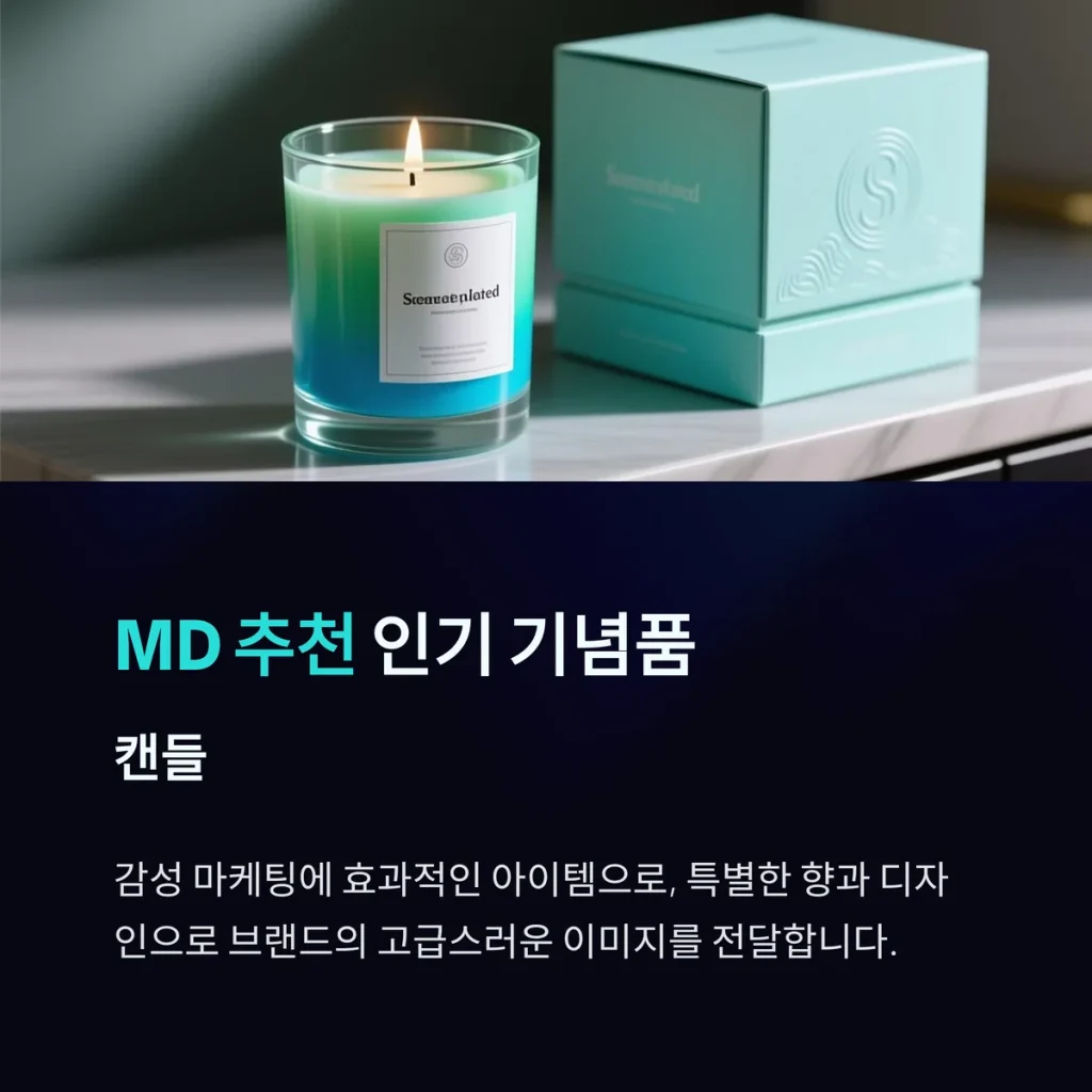 기념품 제작 캔들 답례품