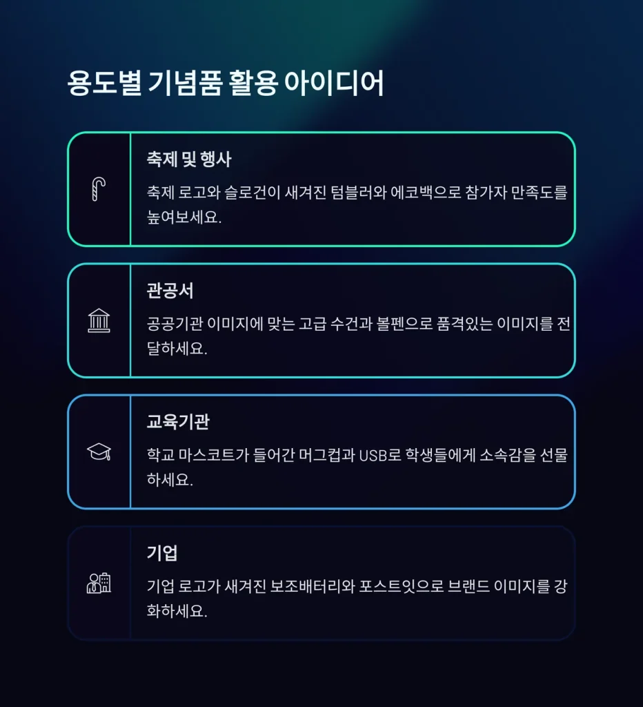 기념품 제작 행사 기념품 축제 기념품