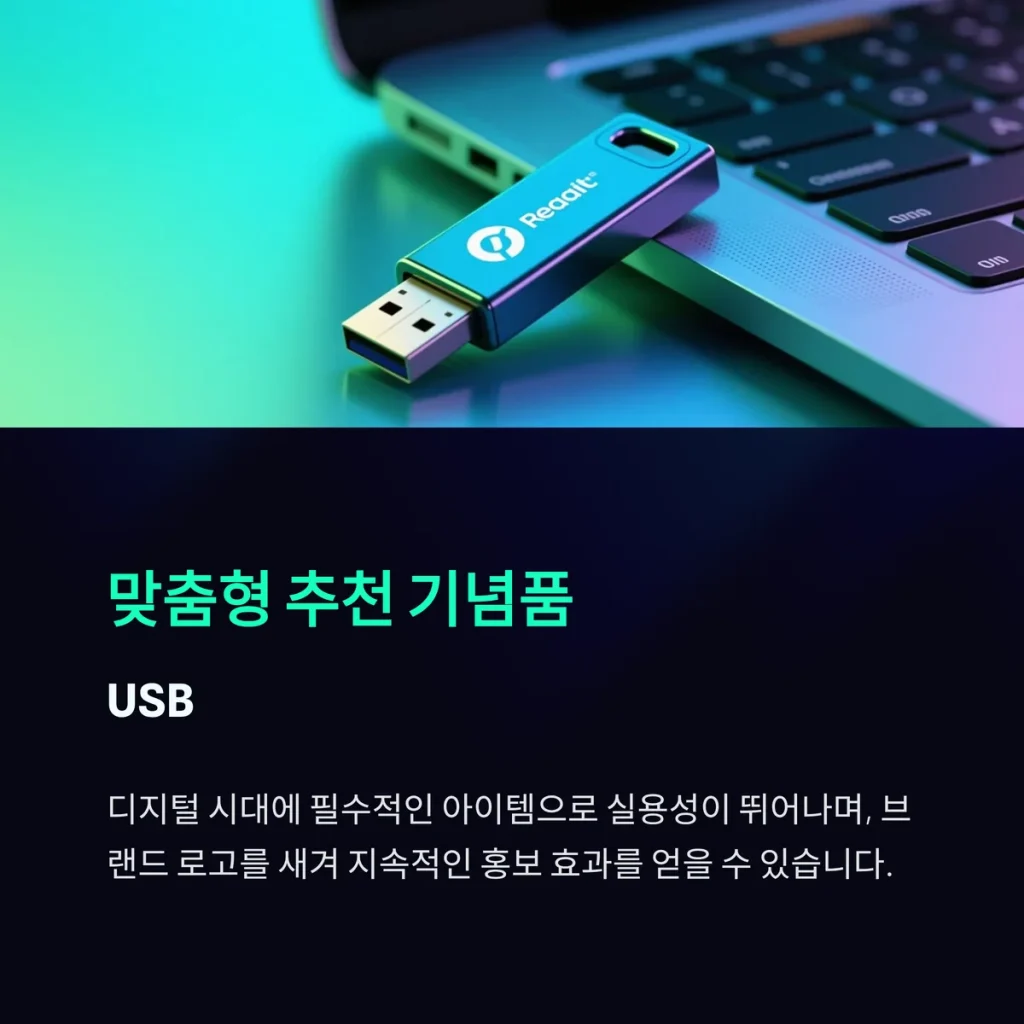 기념품 제작 기업 USB 로고 인쇄