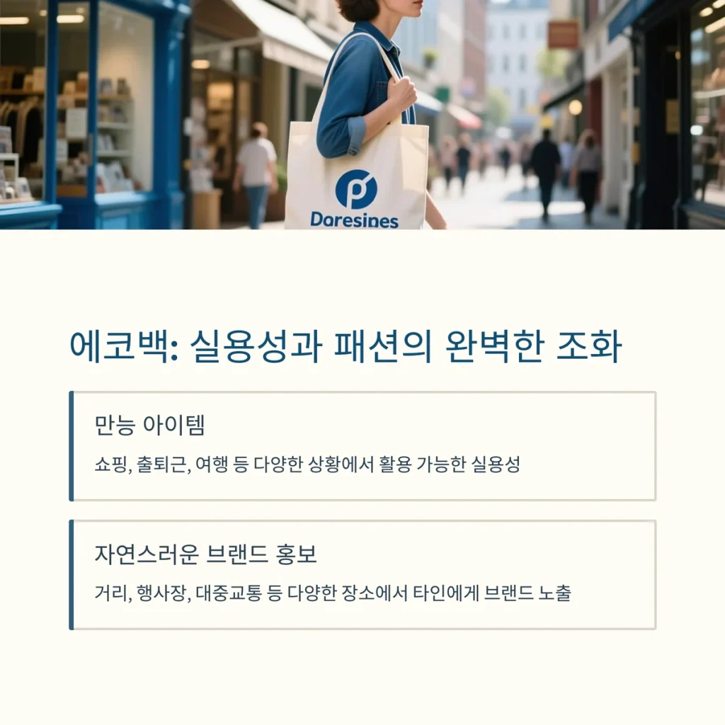 에코백 판촉물 제작