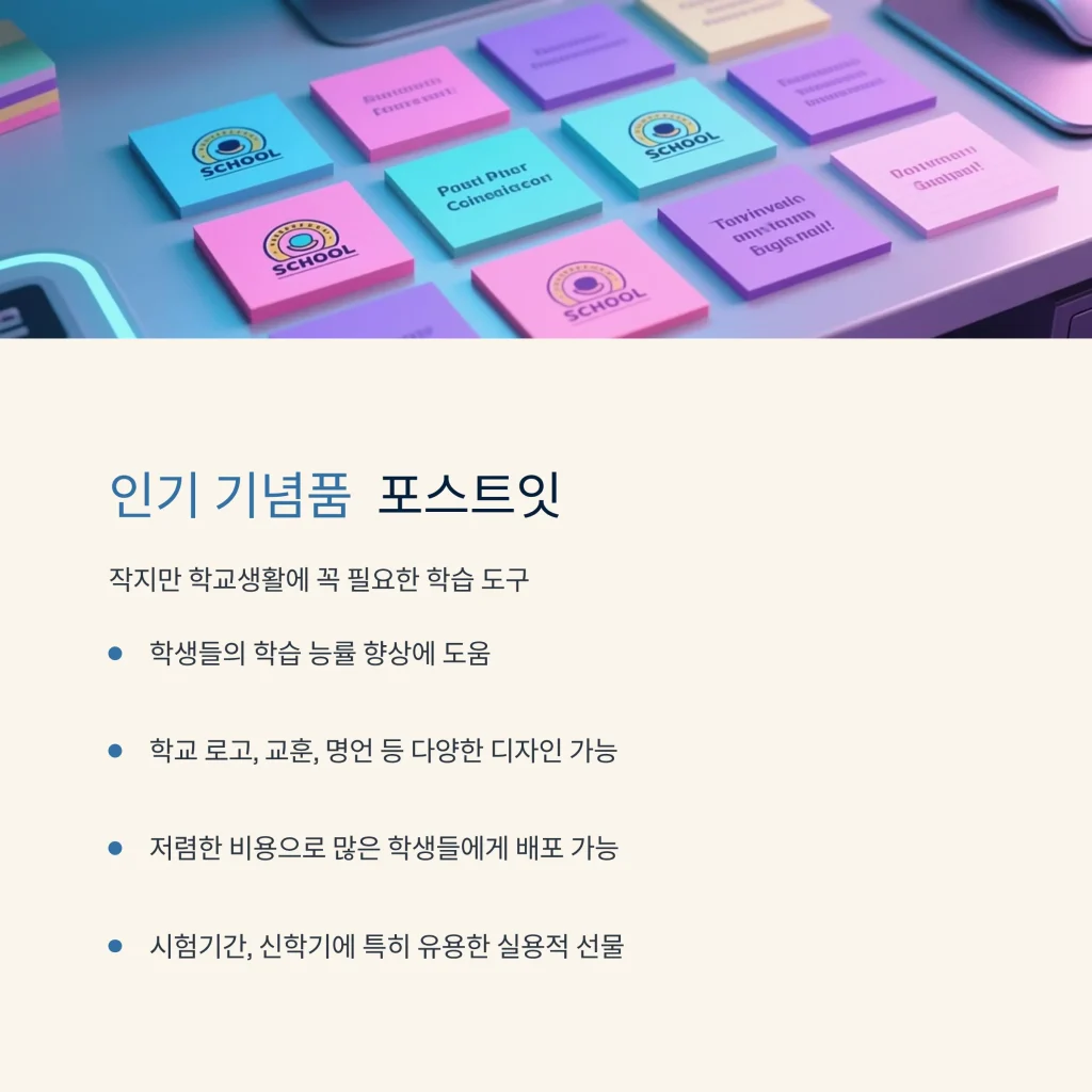 학교 기념품 제작 학원홍보물 추천