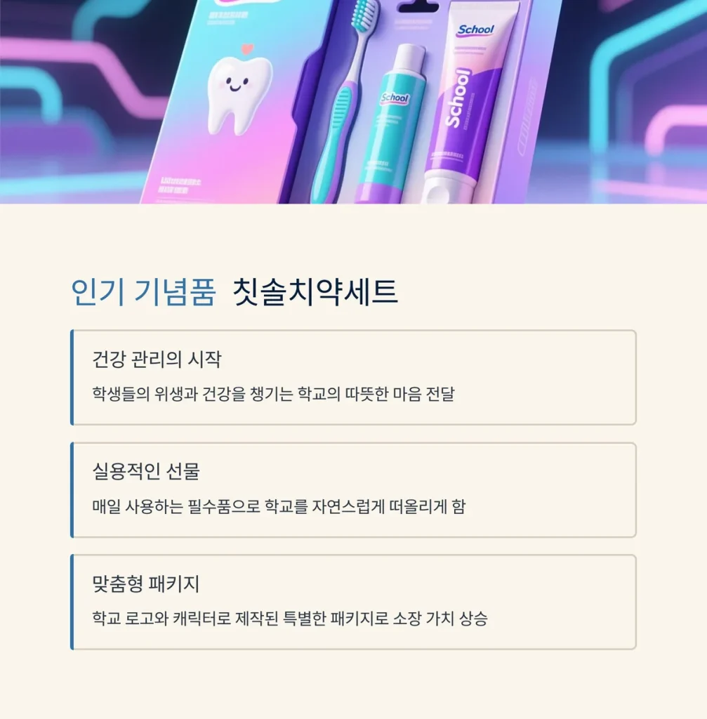 학교 기념품 제작 체육대회 선물 개교기념일 선물