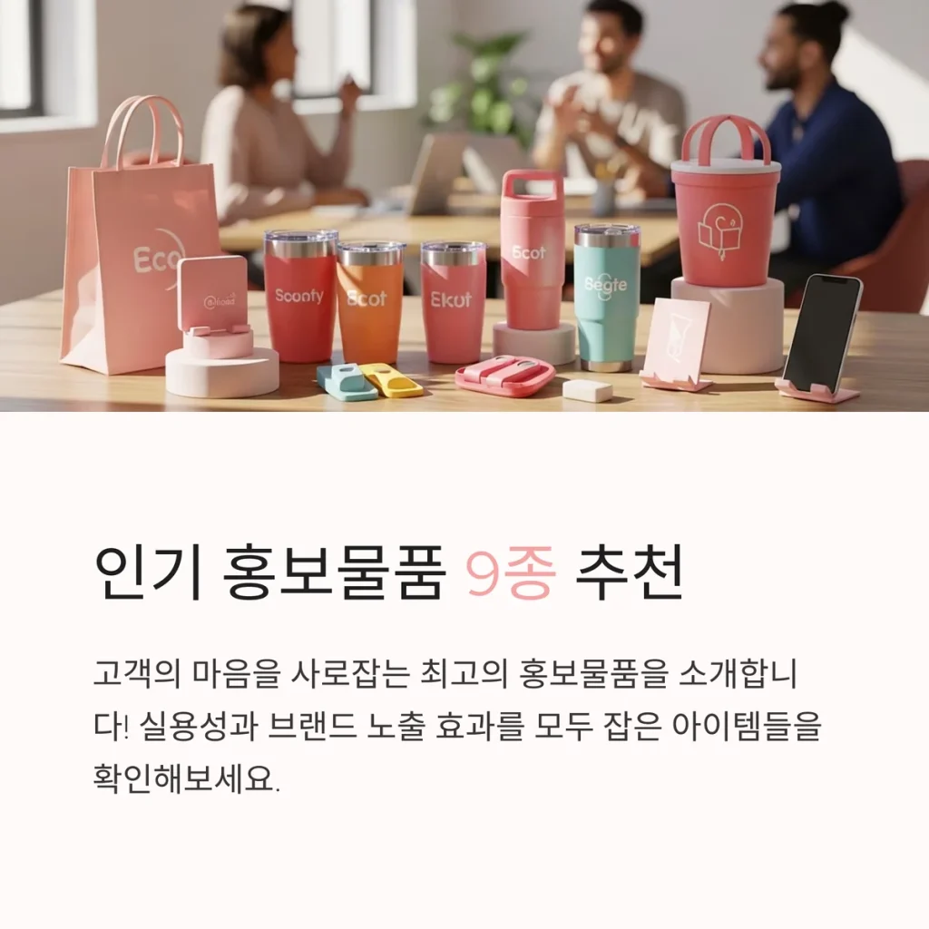 홍보물품 제작 사이트 추천