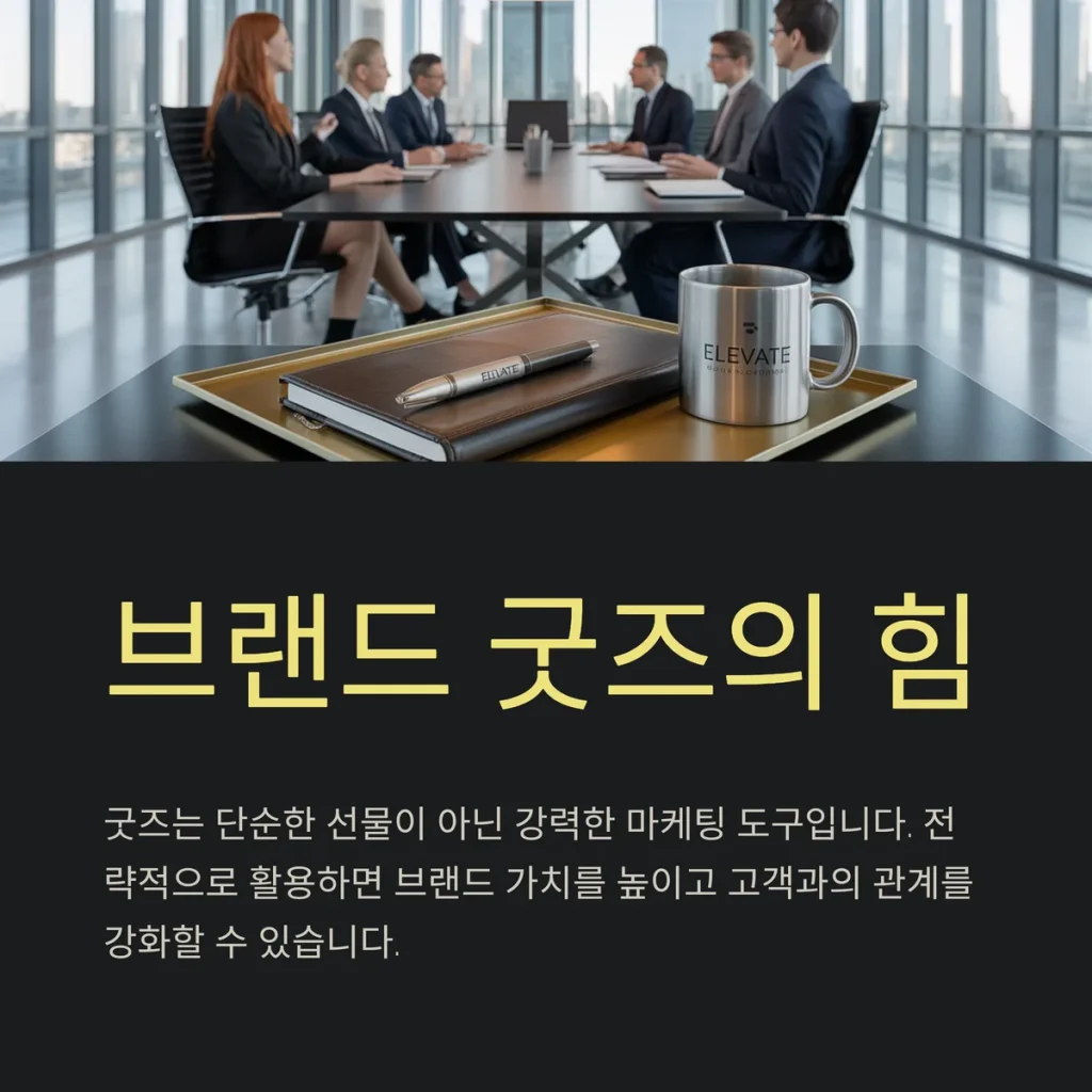 굿즈 제작 사이트 브랜드 굿즈 맞춤제작