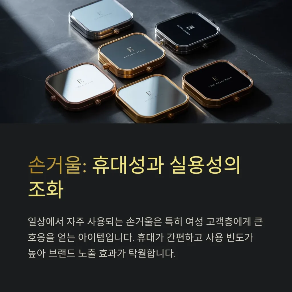 굿즈 제작 사이트 손거울 주문제작