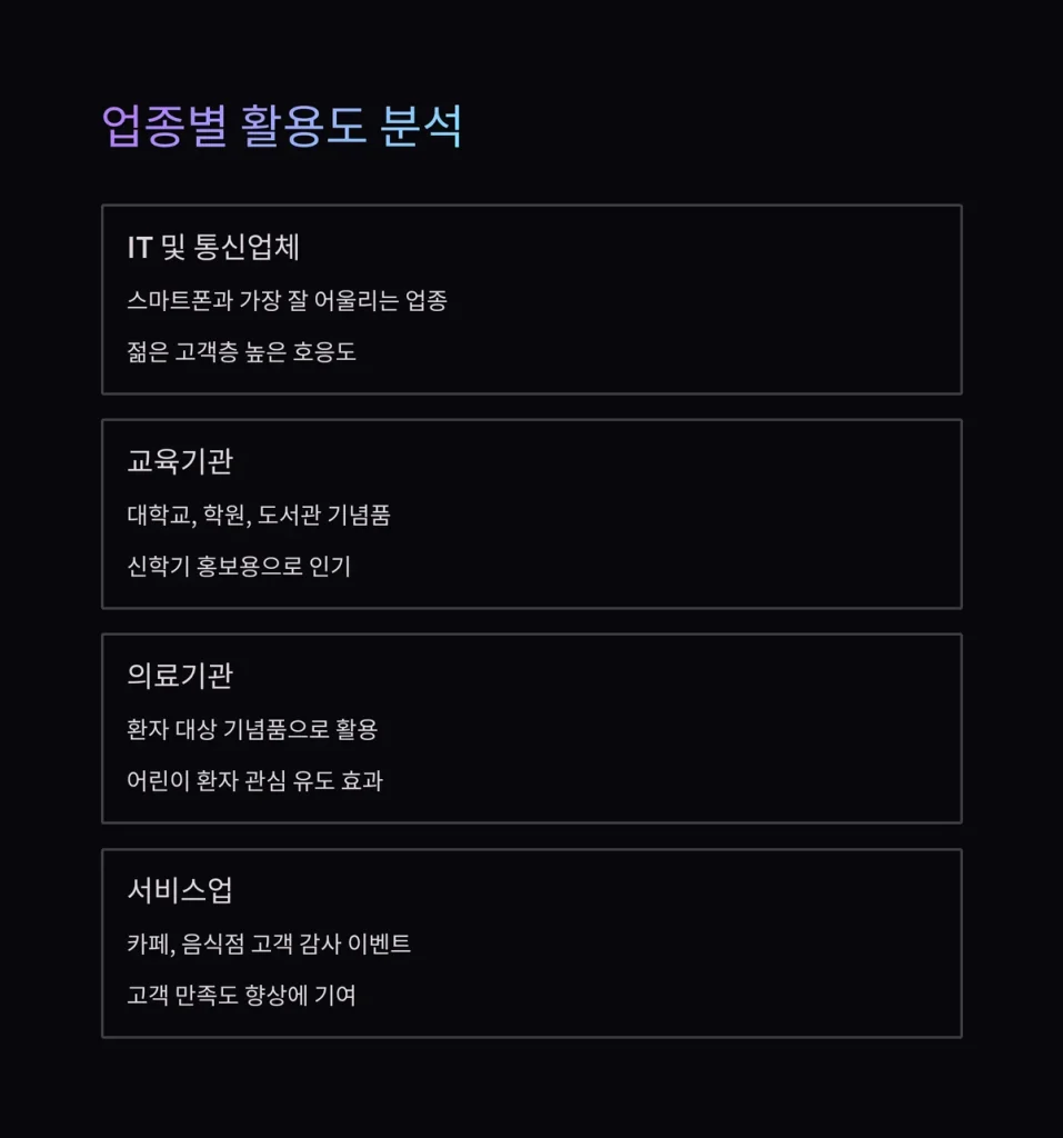 그립톡 주문제작 캐릭터 스마트톡 홍보물 제작