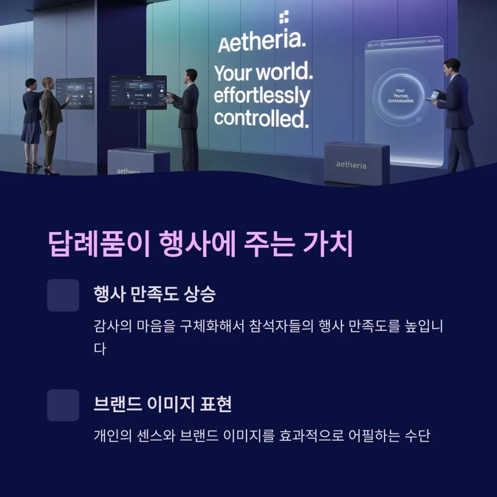 답례품 제작 기업 답례품 추천