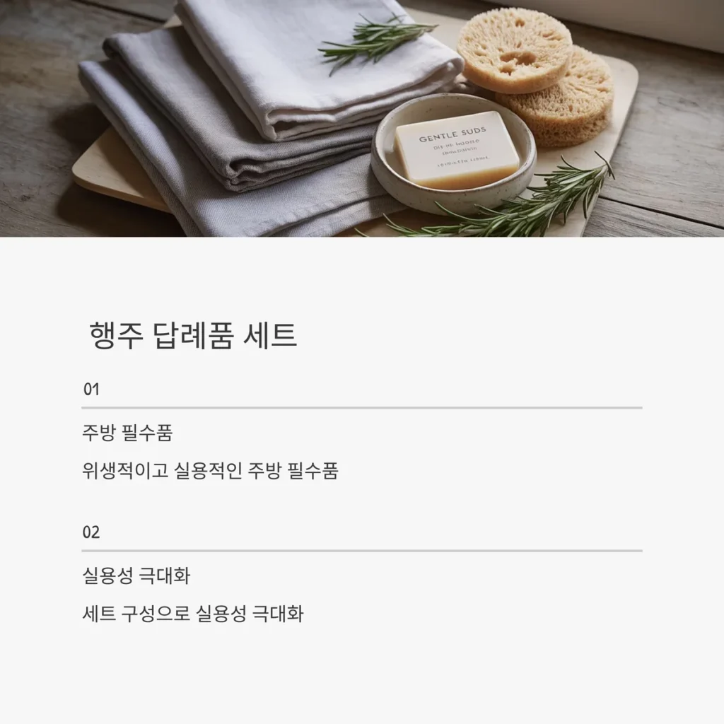 행주 주문제작 비용 저렴한 답례품 추천