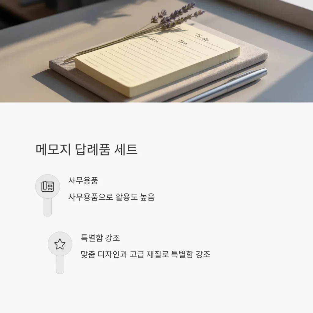 센스있는 답례품 대량제작 가격