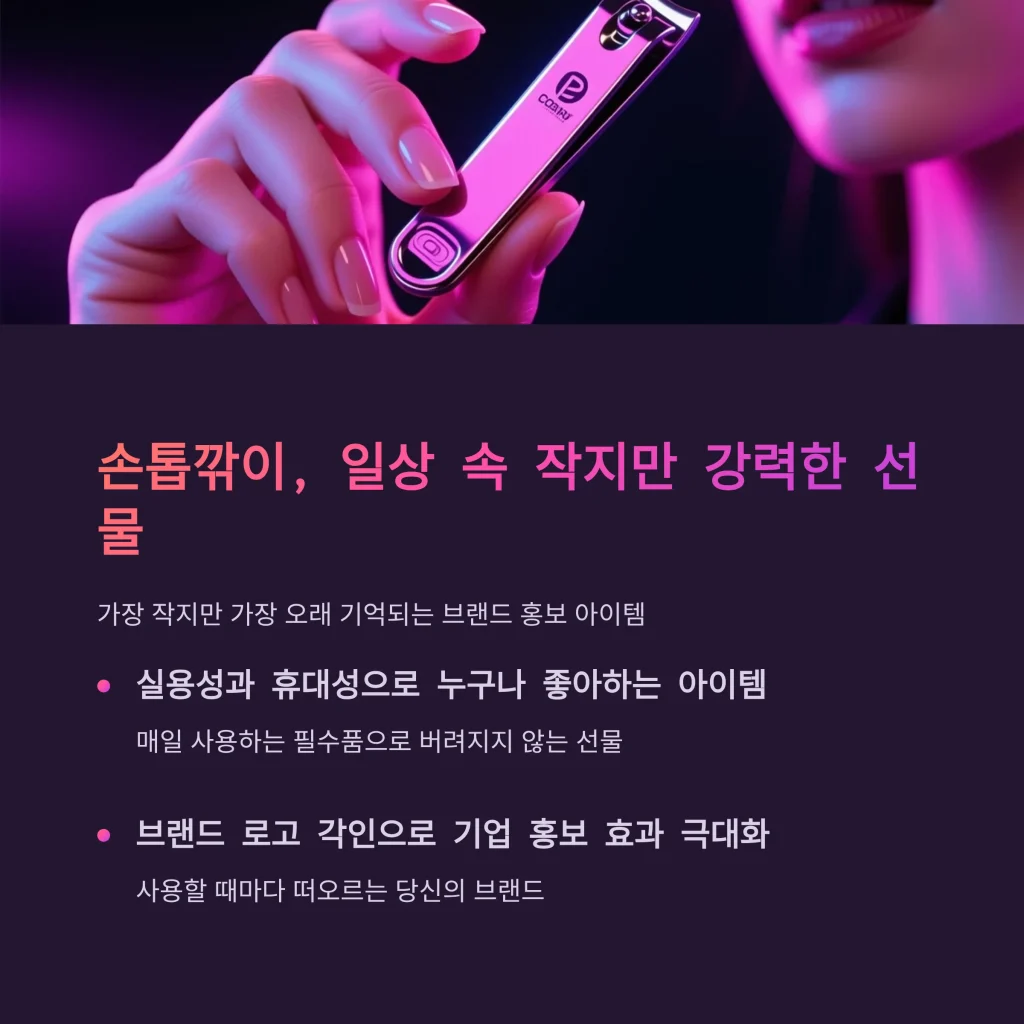 손톱깎이 기념품 제작 사이트 추천