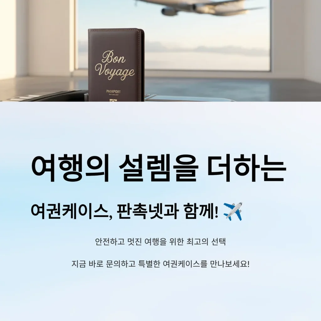 여권케이스 주문제작 판촉물 제작