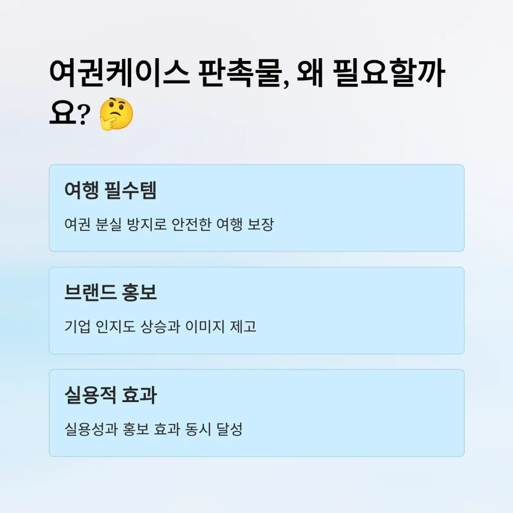 여권케이스 주문제작 여권커버 단체선물 제작