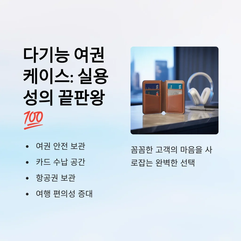 여권케이스 주문제작 고급스러운 단체선물 추천