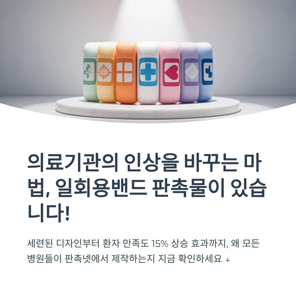 일회용밴드 제작 병원판촉물 추천