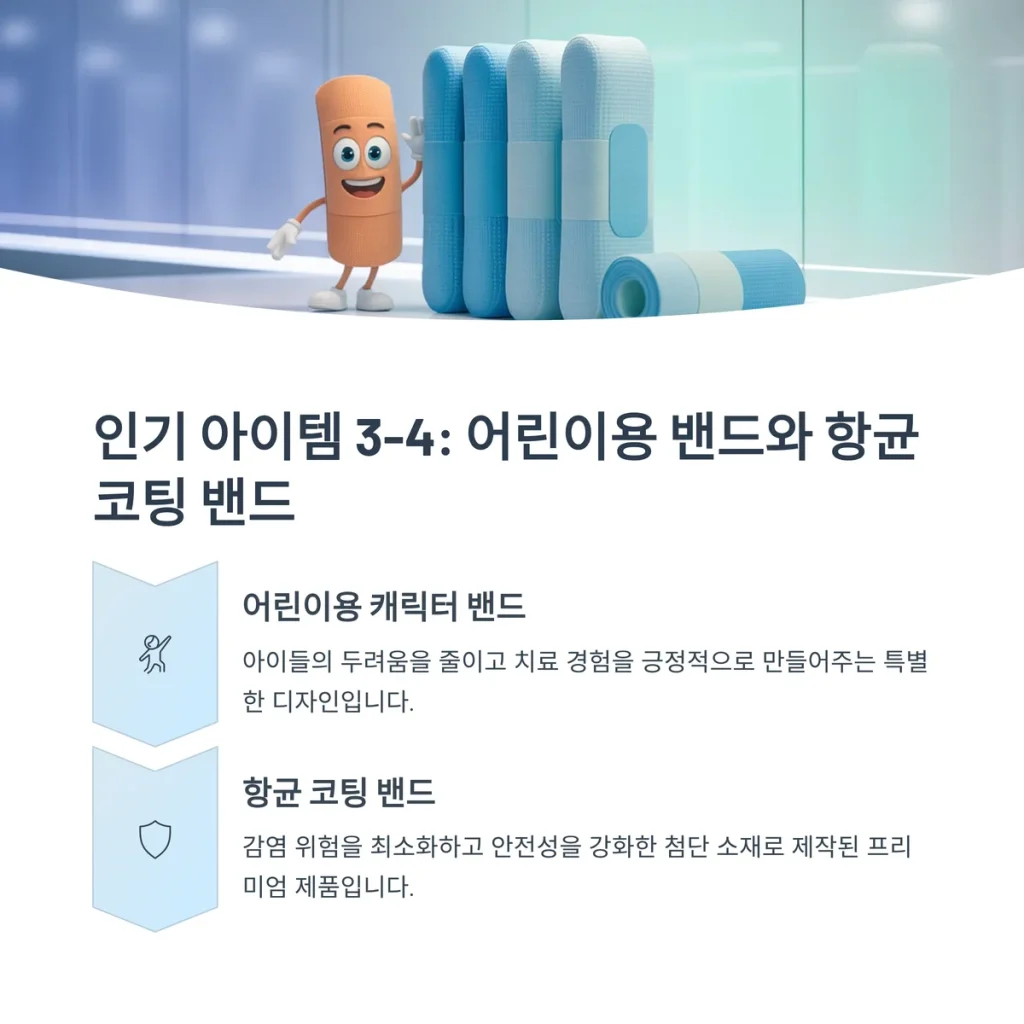 일회용밴드 제작 치과판촉물 제작