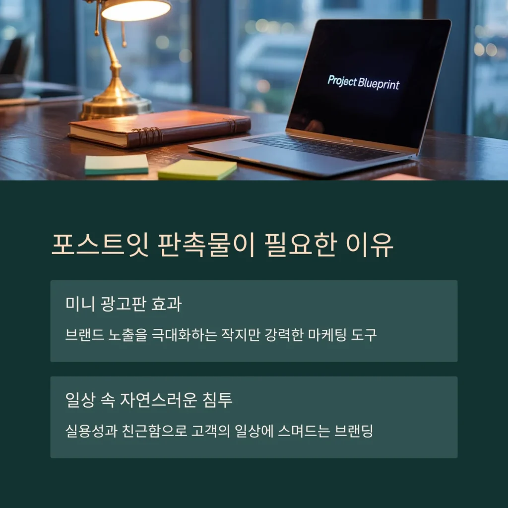 포스트잇 주문제작 맞춤 제작 판촉물 제작