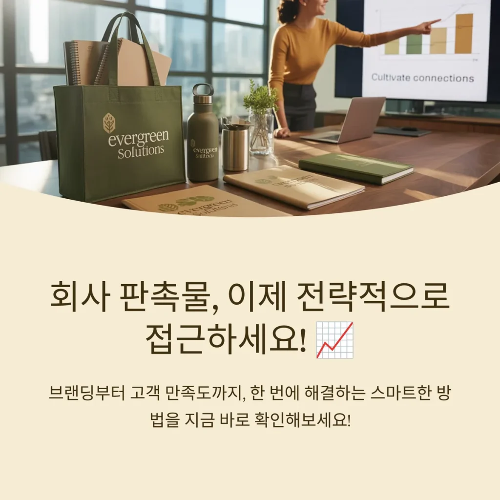 회사 판촉물 제작 브랜드 홍보물 제작