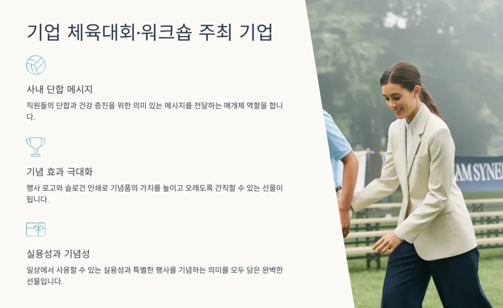 스포츠타올 제작 워크샵 단체선물 