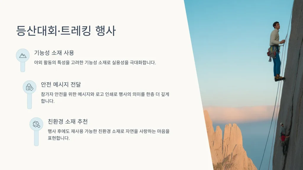 스포츠타월 제작 등산동호회 기념품