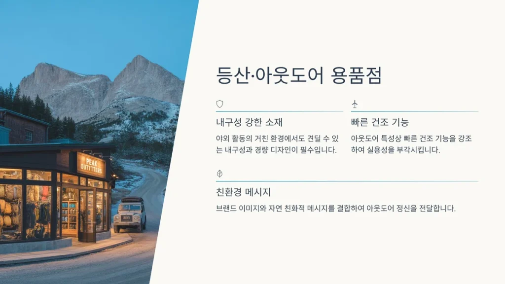스포츠타올 제작 아웃도어 매장 사은품 제작