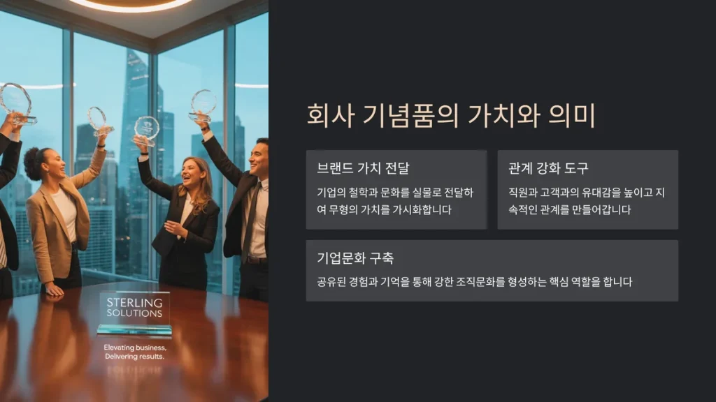 회사 기념품 제작 기업 행사 기념품 추천