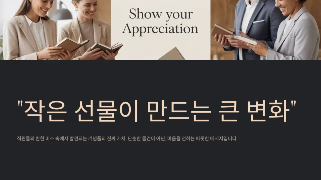 회사 기념품 제작 