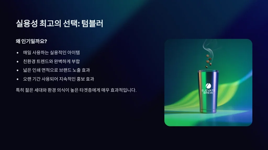 판촉물 사이트 텀블러 주문제작