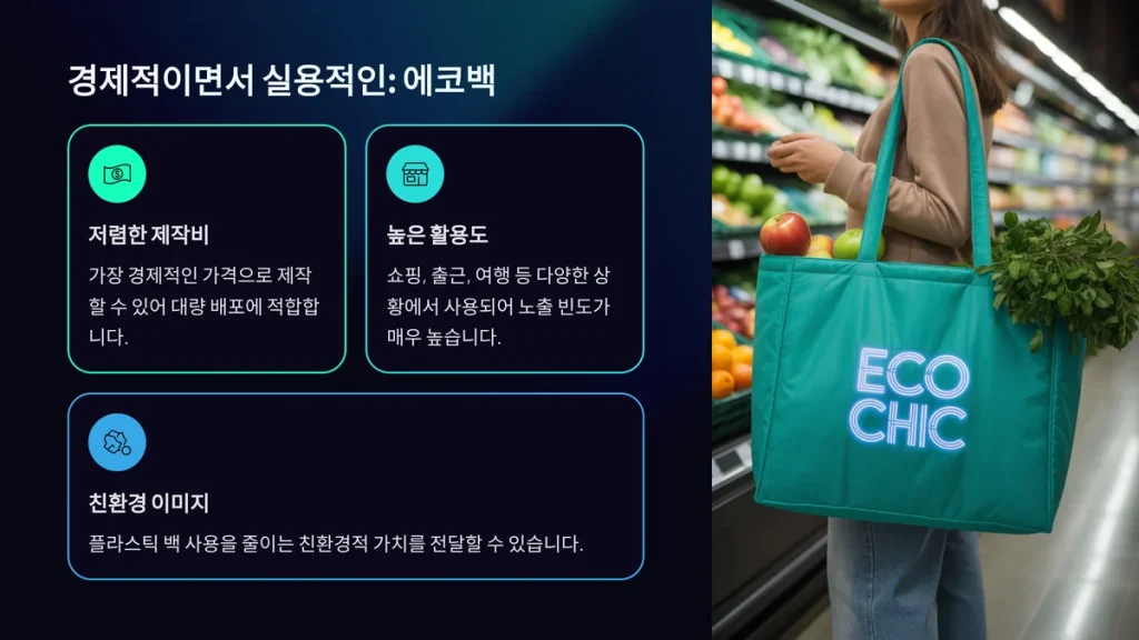 판촉물 사이트 인기 홍보물 추천 에코백 답례품