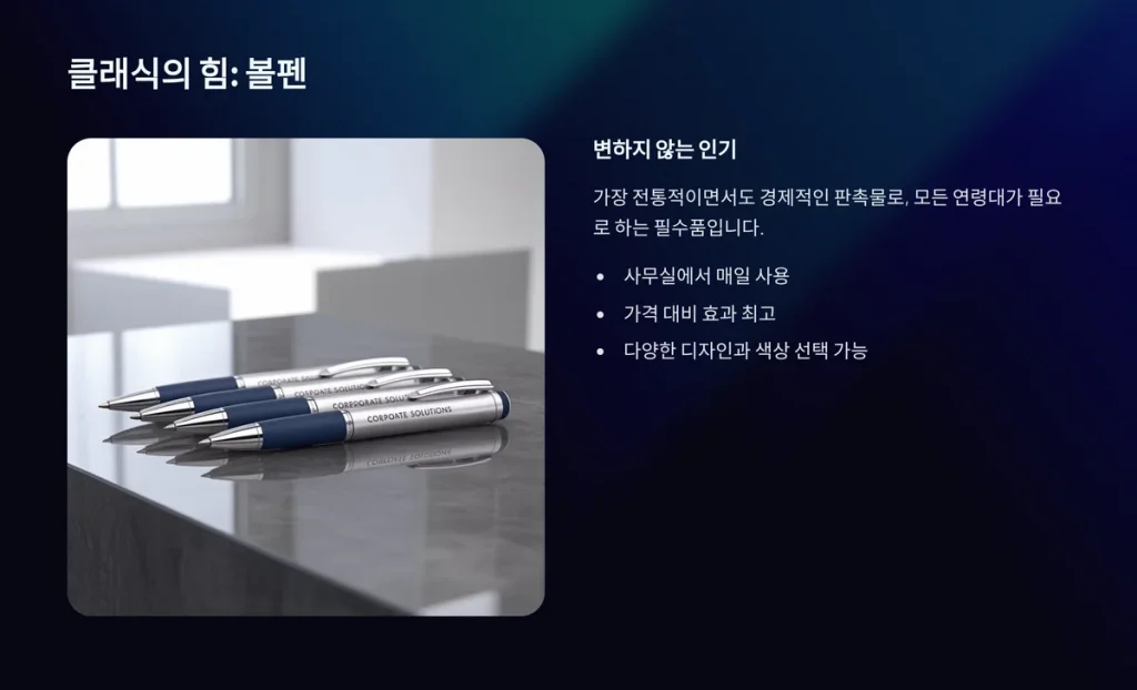 판촉물사이트 볼펜 인쇄 비용